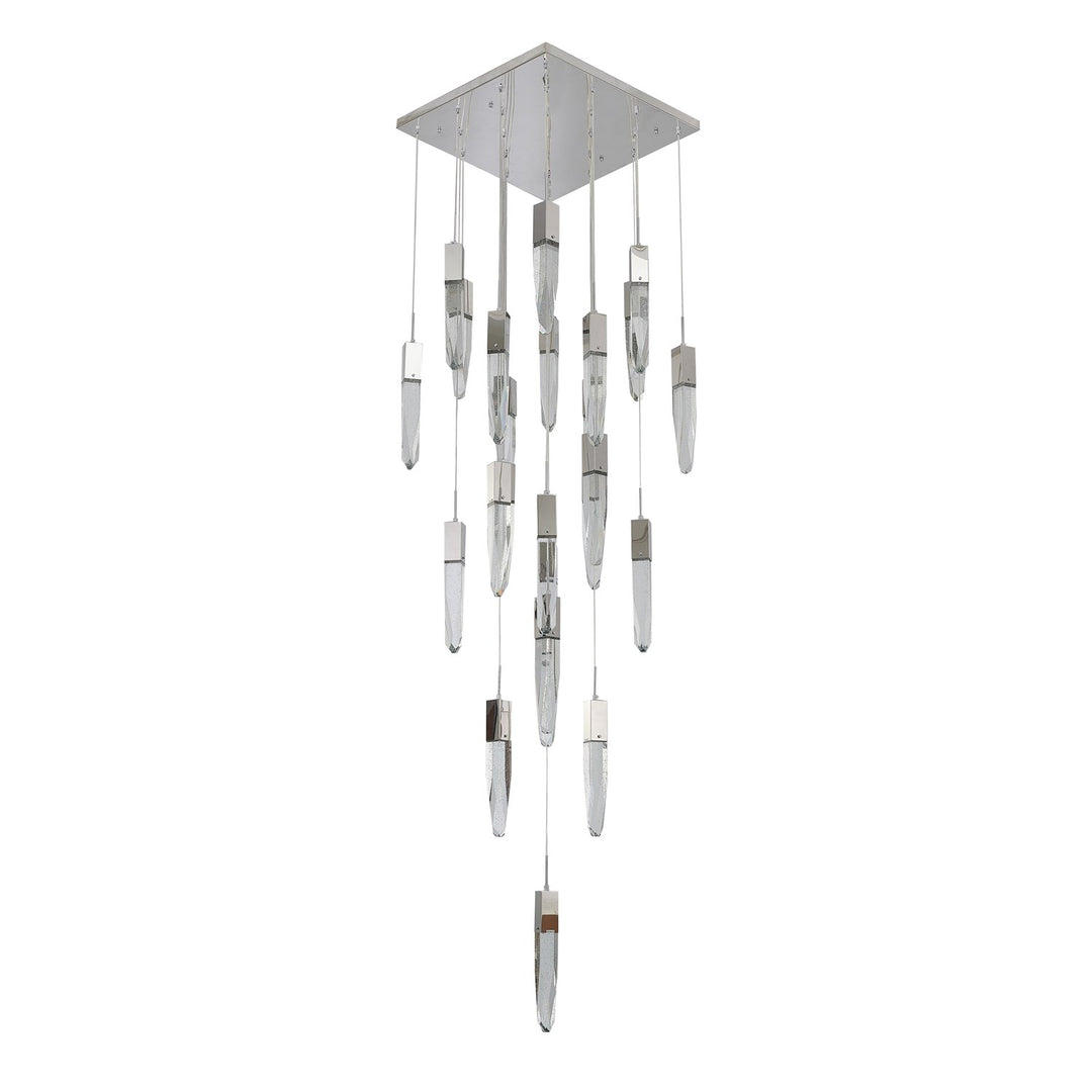 Chandelier In Chrome Finish