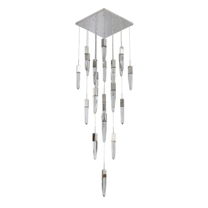 Chandelier In Chrome Finish