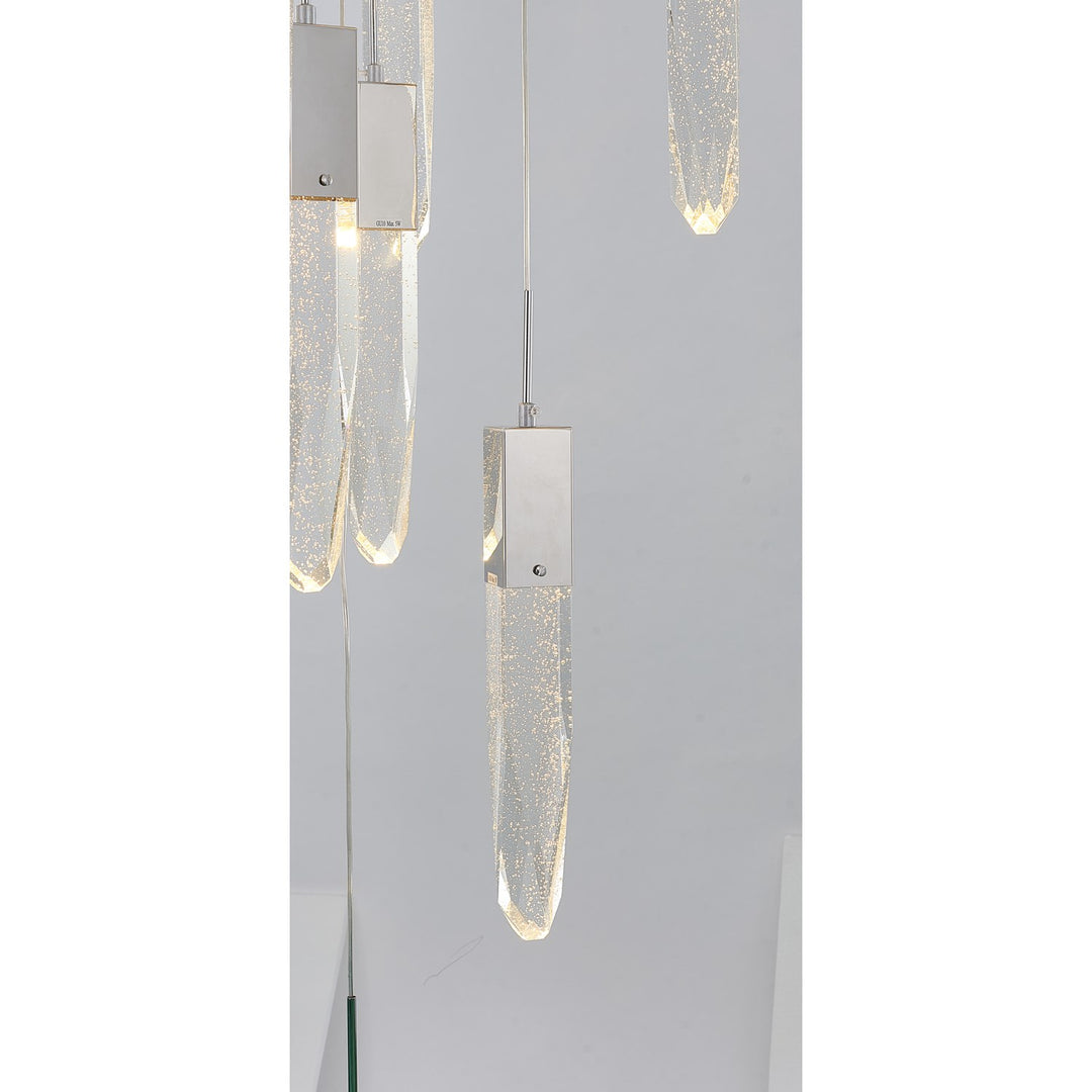 Chandelier In Chrome Finish