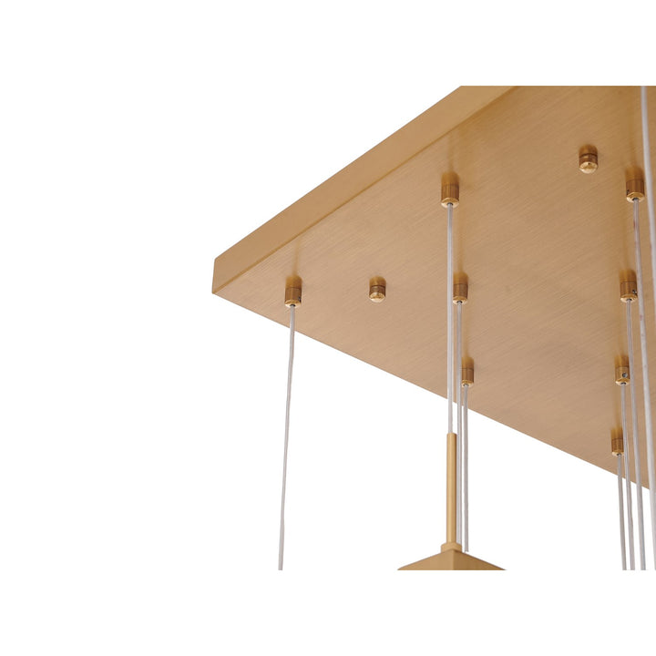 Chandelier In Gold Finish