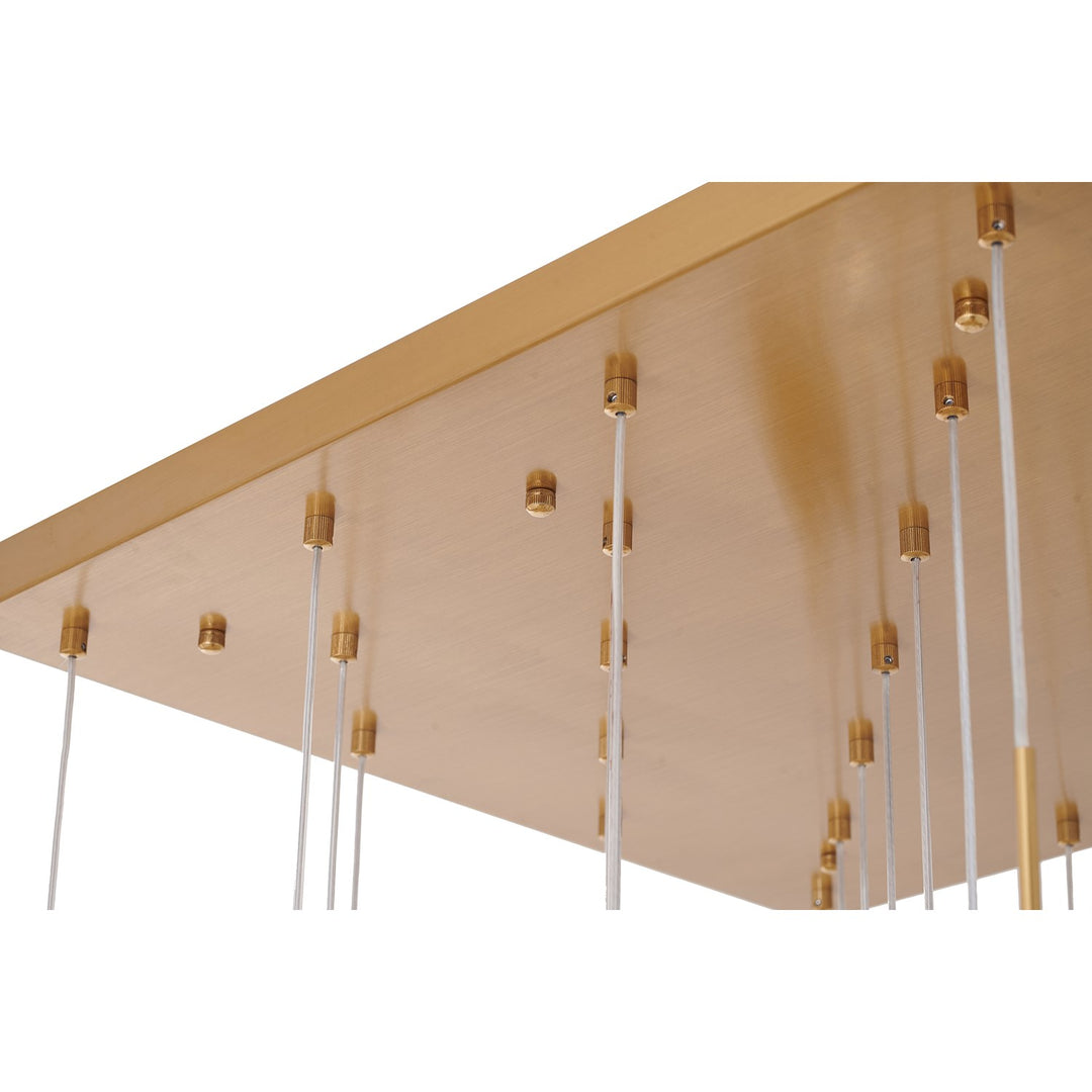 Chandelier In Gold Finish