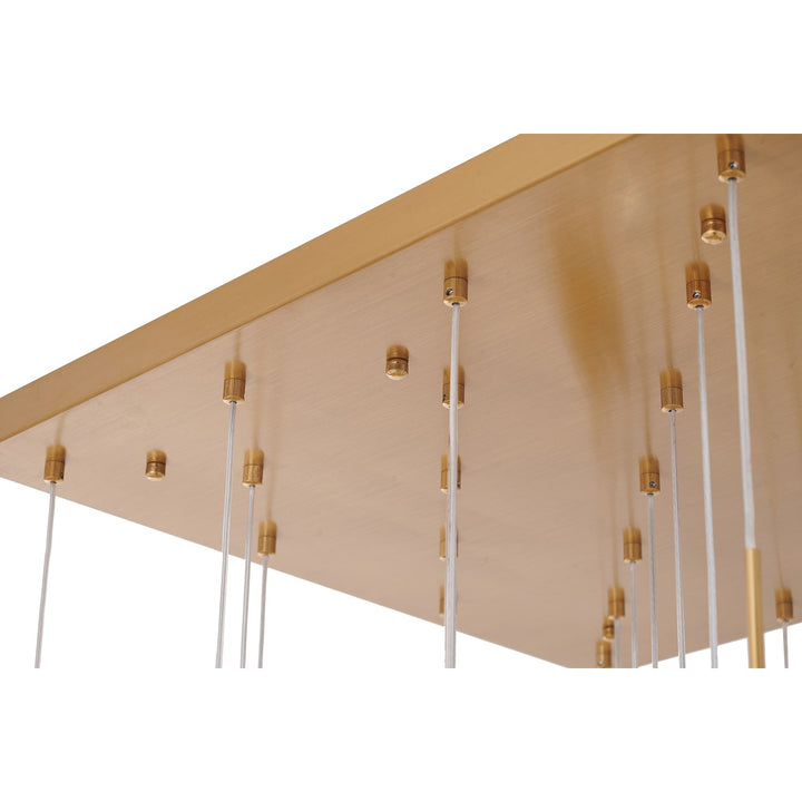 Chandelier In Gold Finish