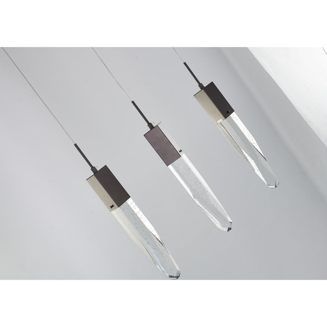 Island Lighting In Chrome Finish