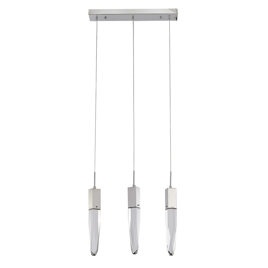 Island Lighting In Chrome Finish