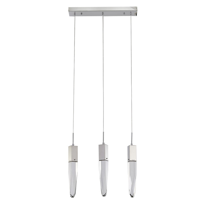 Island Lighting In Chrome Finish
