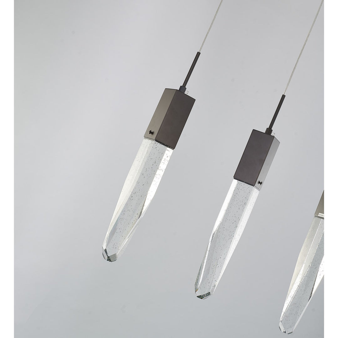 Island Lighting In Chrome Finish