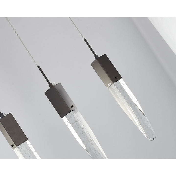 Island Lighting In Chrome Finish