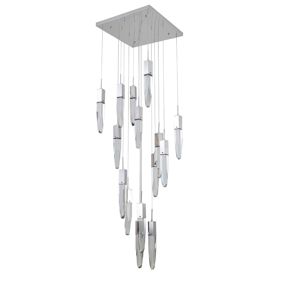 Chandelier In Chrome Finish