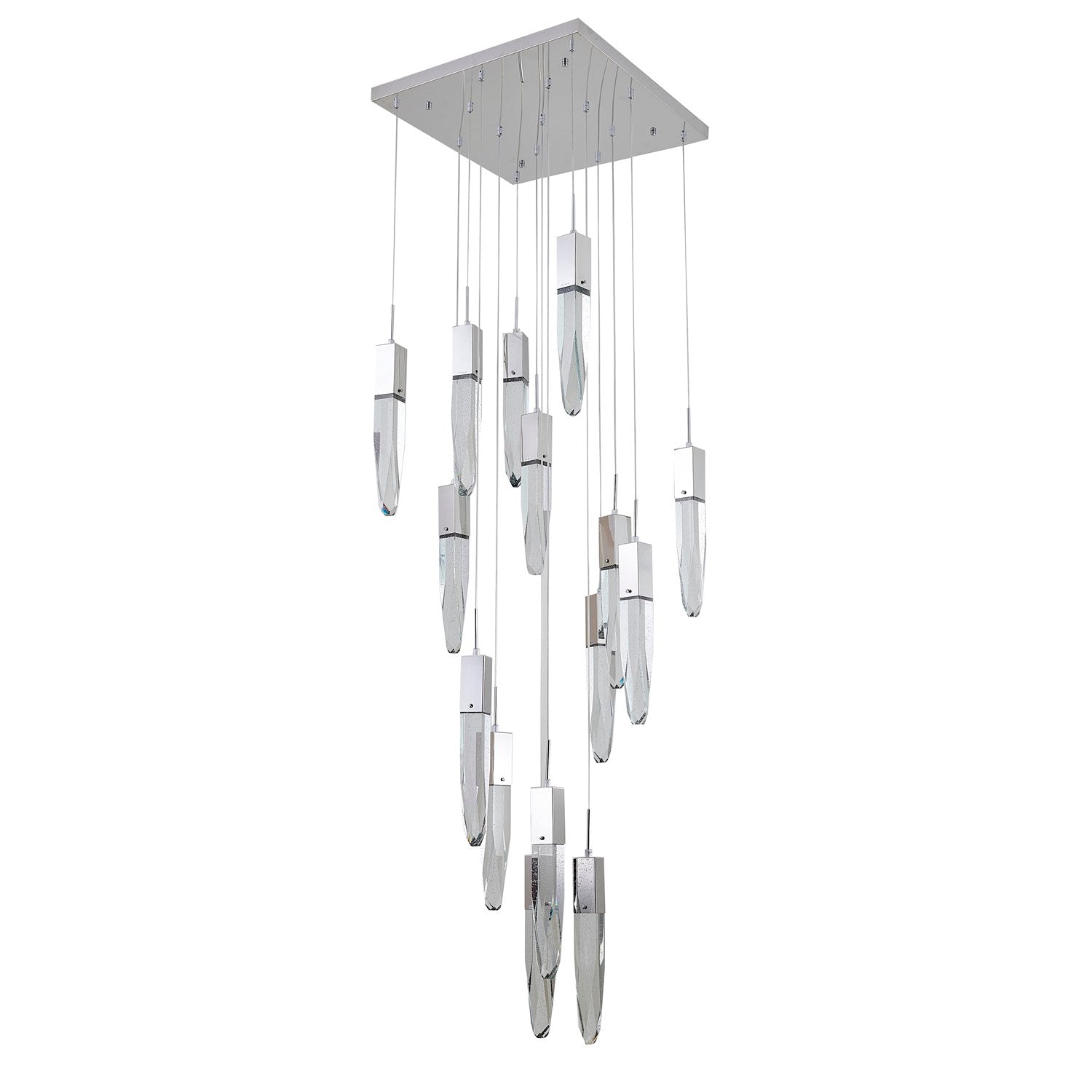 Chandelier In Chrome Finish