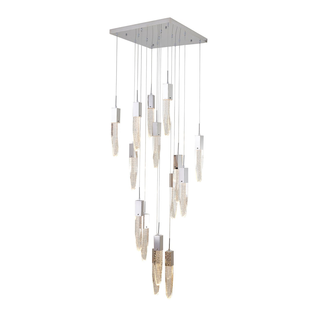 Chandelier In Chrome Finish