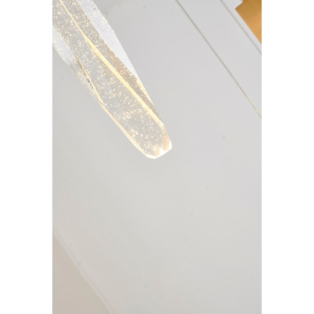 Chandelier In Gold Finish