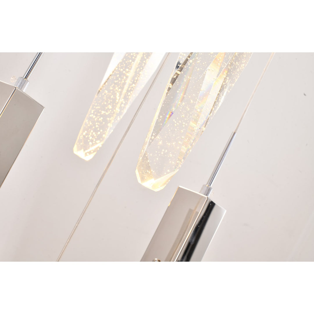 Chandelier In Chrome Finish