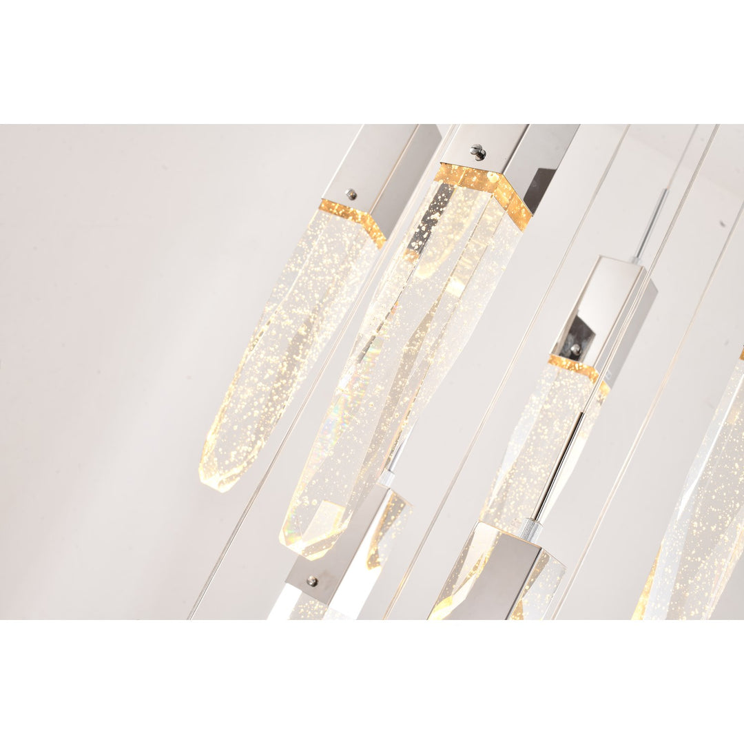 Chandelier In Chrome Finish