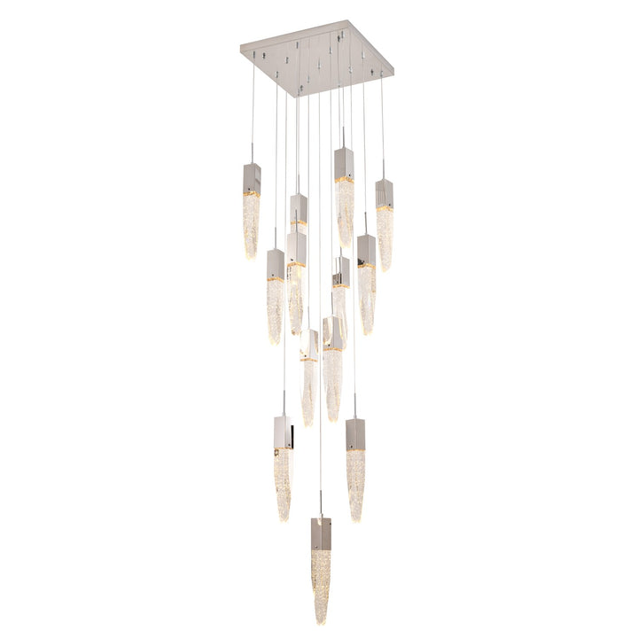 Chandelier In Chrome Finish