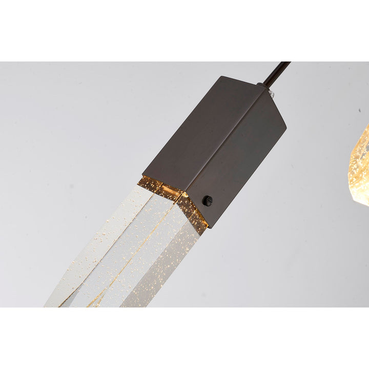 Chandelier In Black Finish