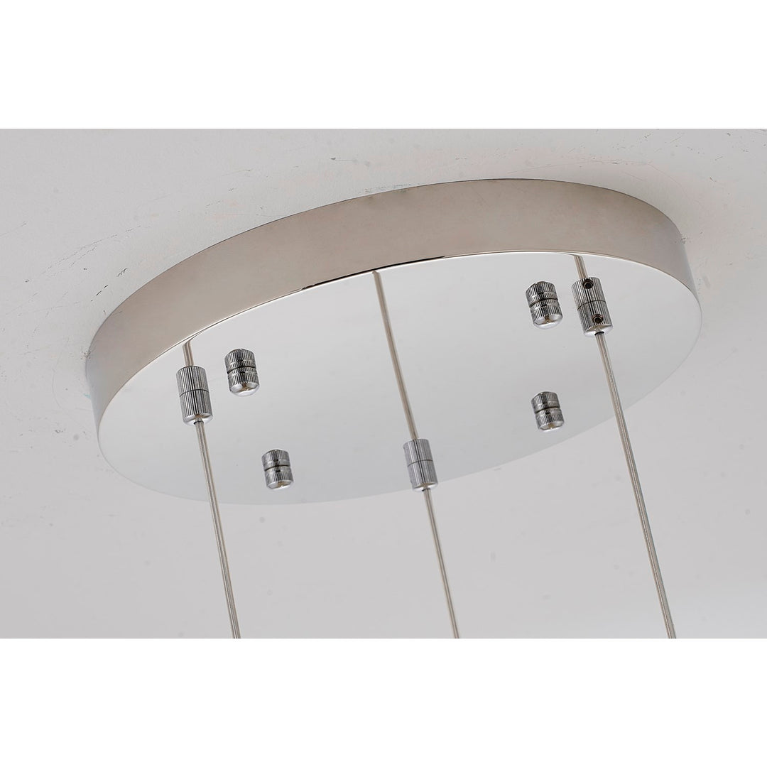 Chandelier In Chrome Finish