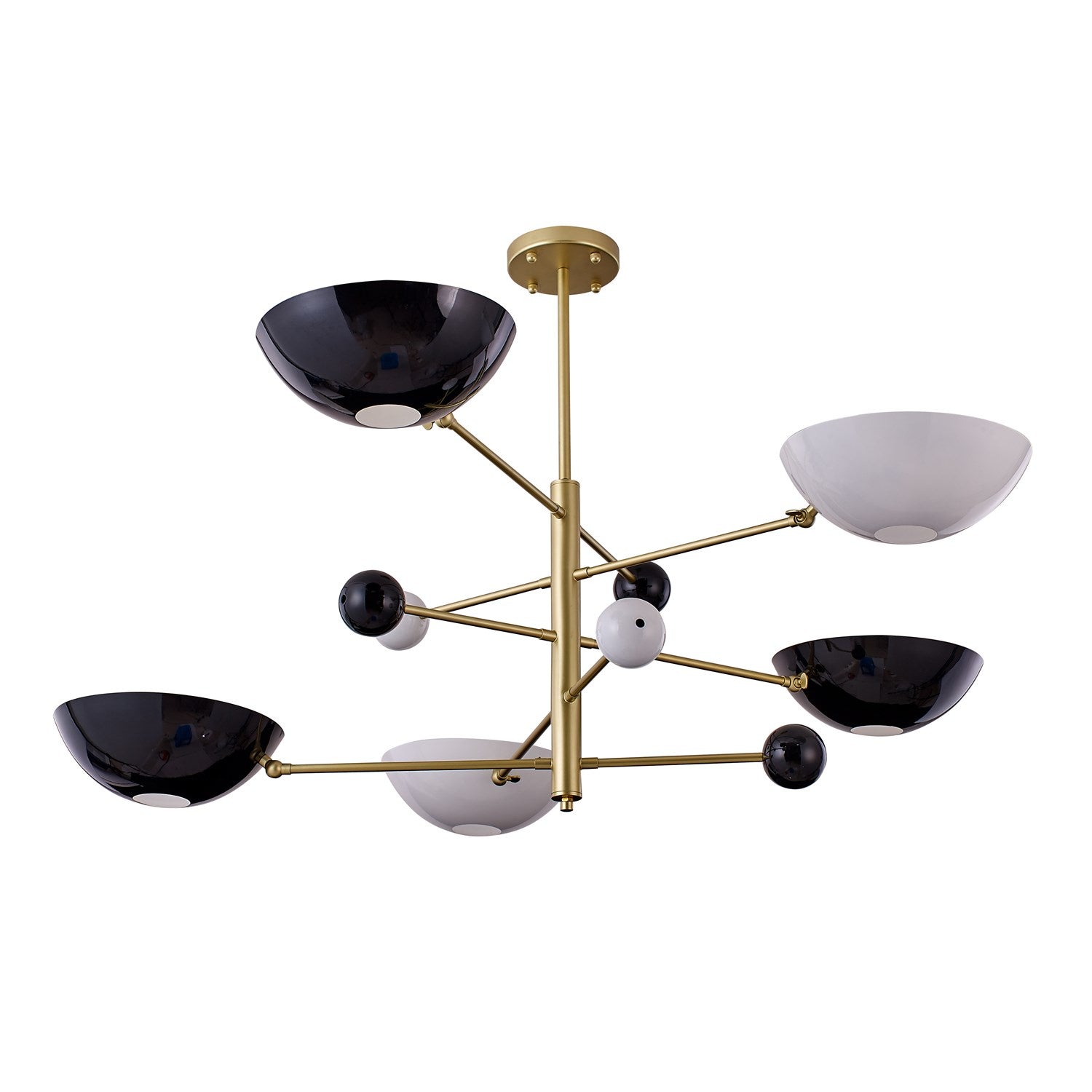 Chandelier In Gold Finish