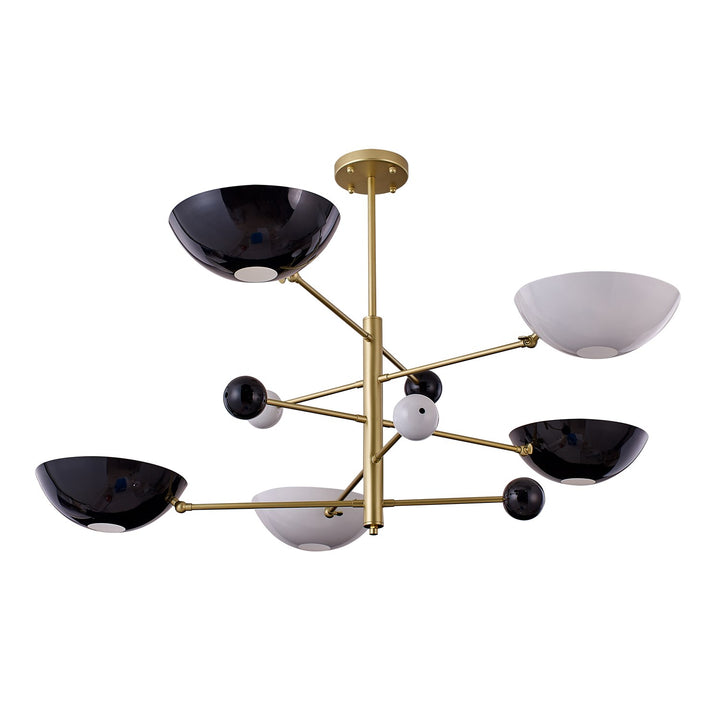 Chandelier In Gold Finish
