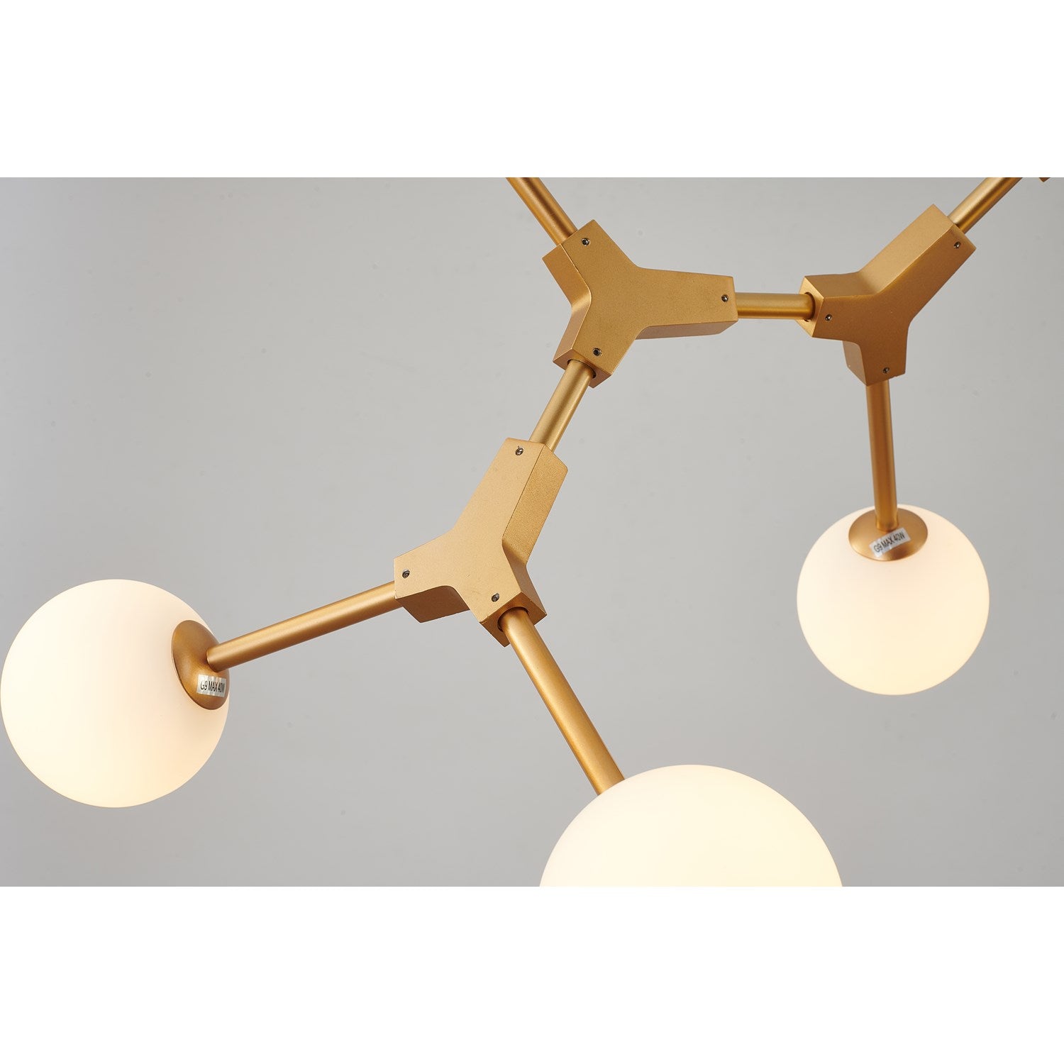 Chandelier In Gold Finish