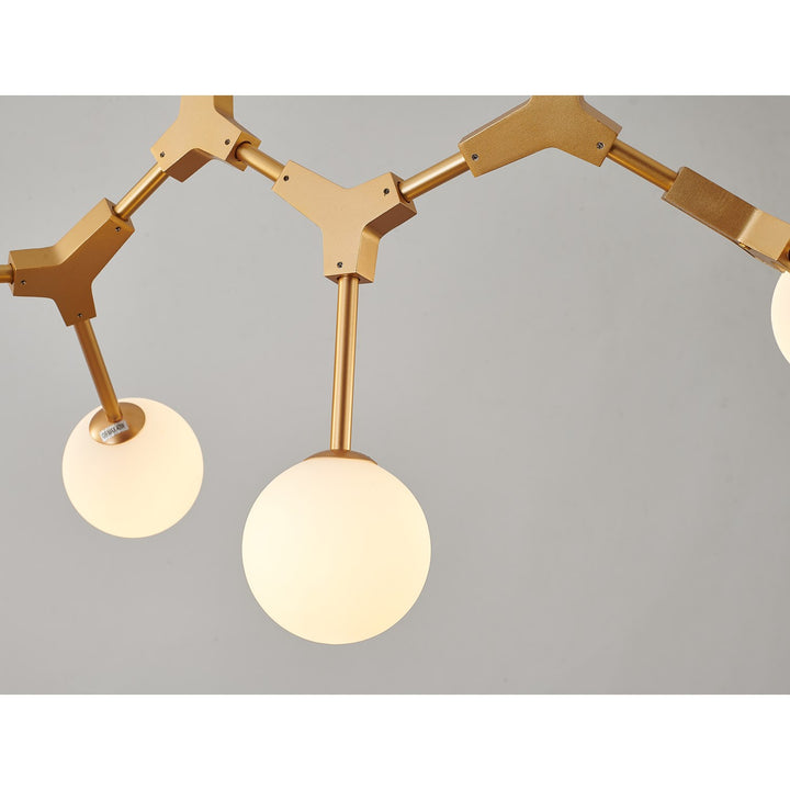 Chandelier In Gold Finish