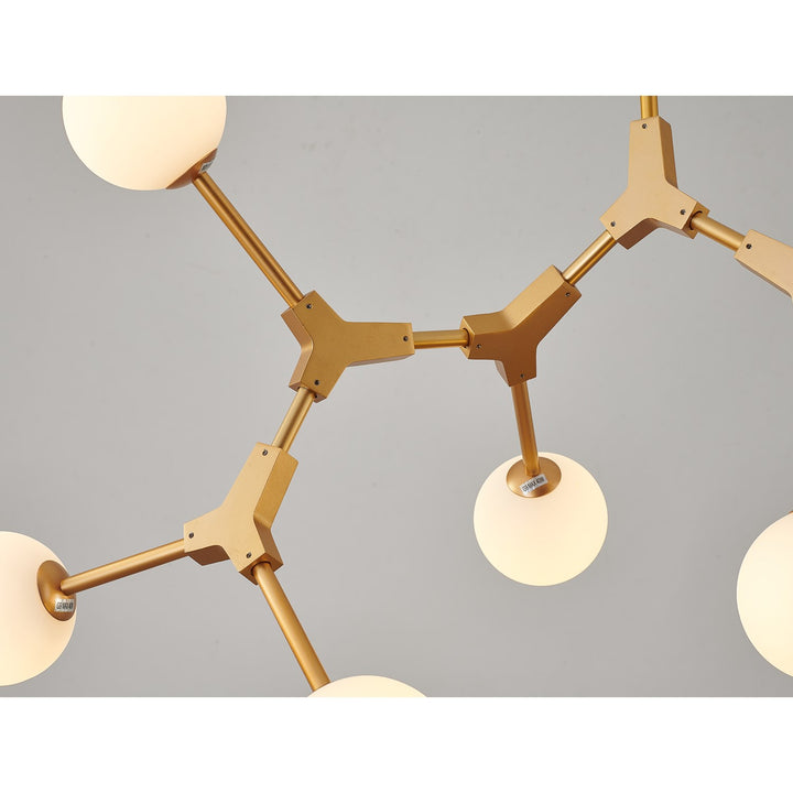 Chandelier In Gold Finish