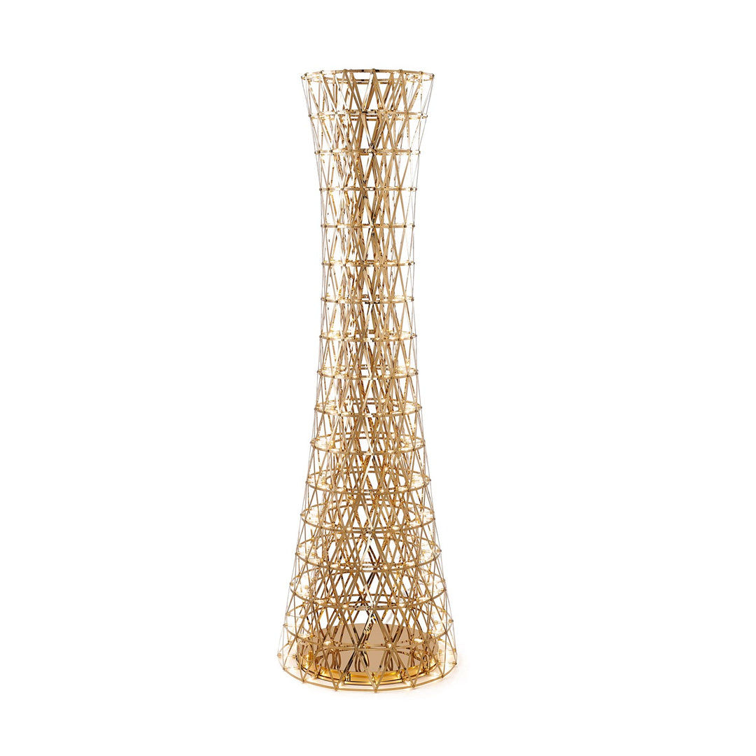 Led Floor Lamp In Gold Finish by Bethel