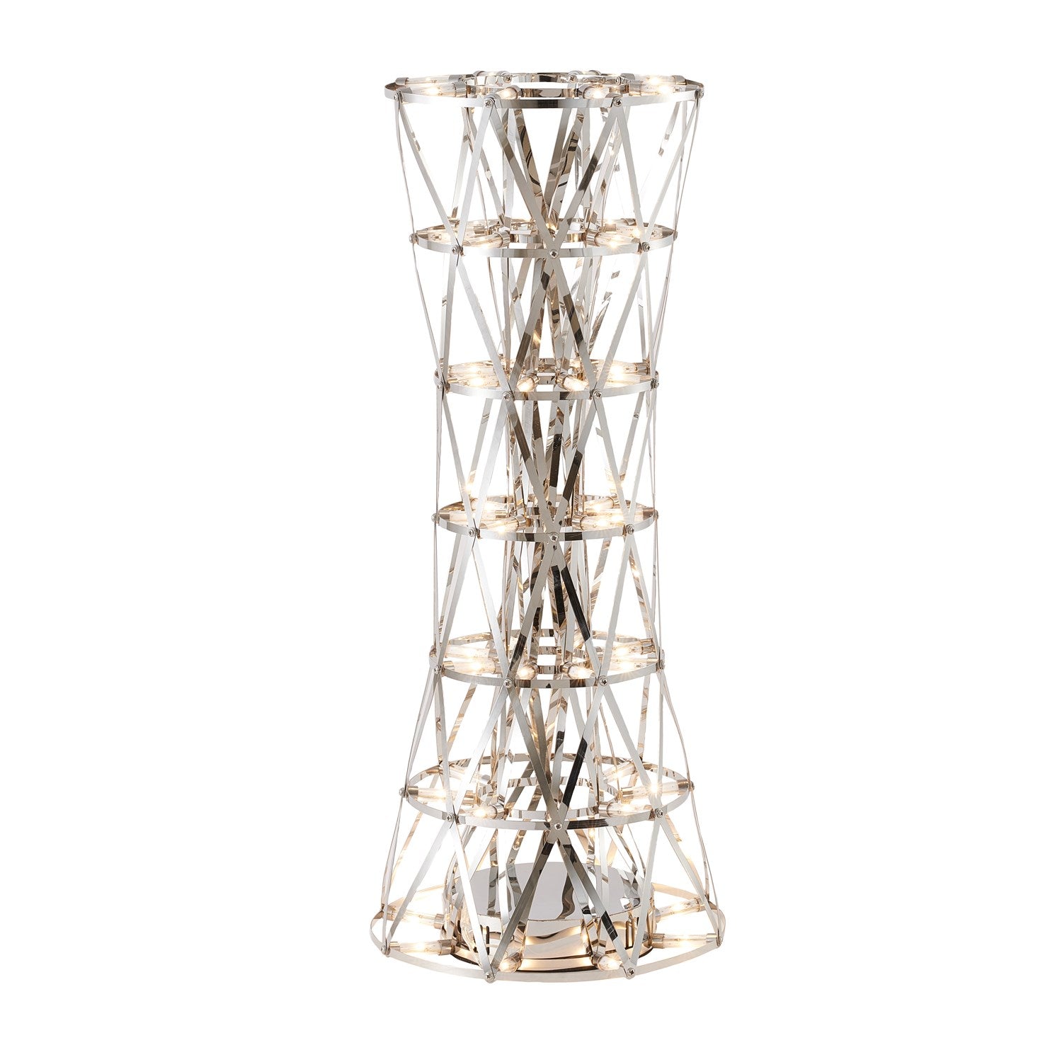 Led Table Lamp In Chrome Finish by Bethel