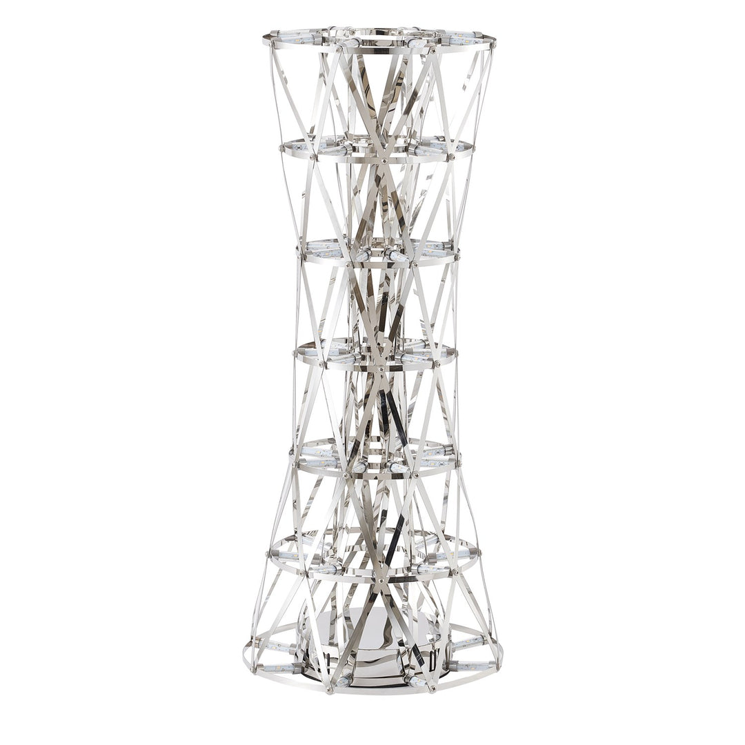 Led Table Lamp In Chrome Finish