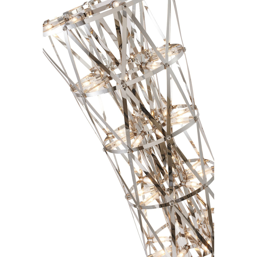 Led Table Lamp In Chrome Finish