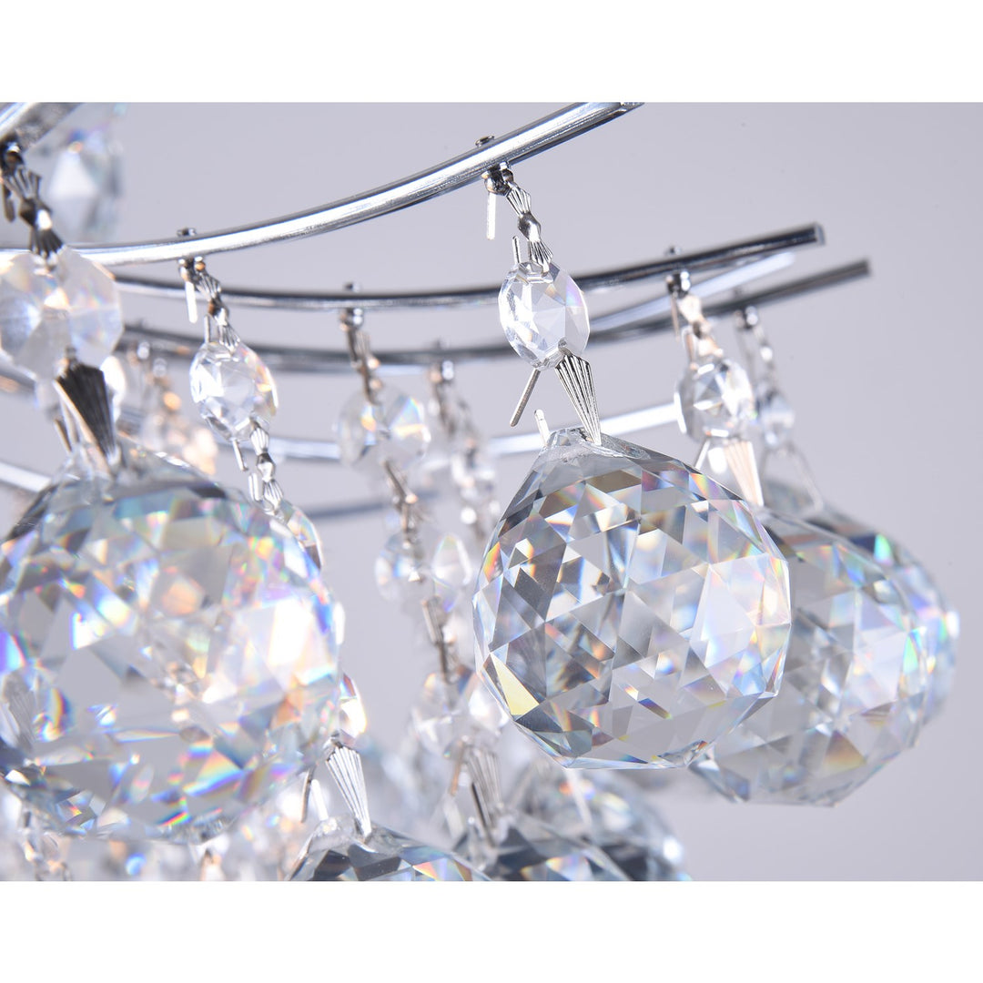 Chandelier In Chrome Finish