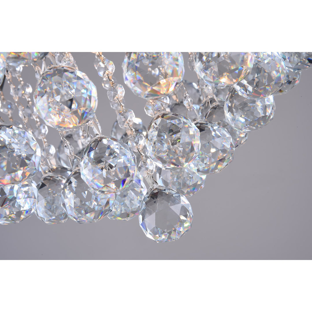 Chandelier In Chrome Finish