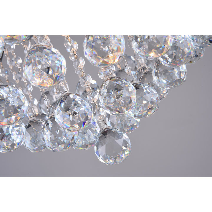 Chandelier In Chrome Finish
