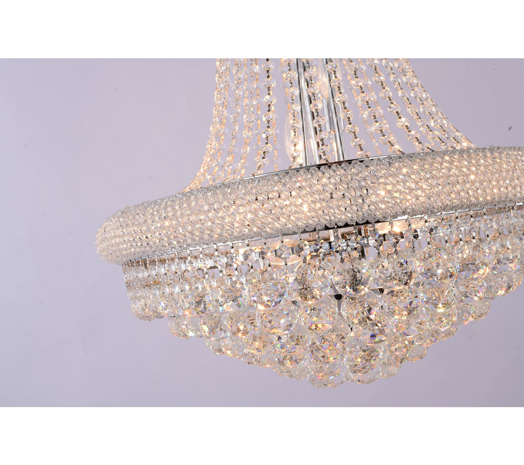 Chandelier In Chrome Finish