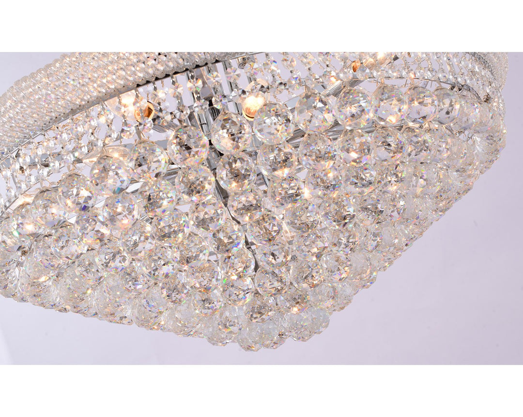Chandelier In Chrome Finish
