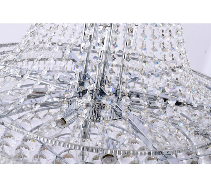 Chandelier In Chrome Finish