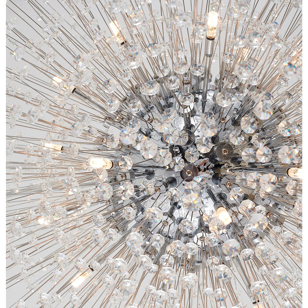 Chandelier In Chrome Finish