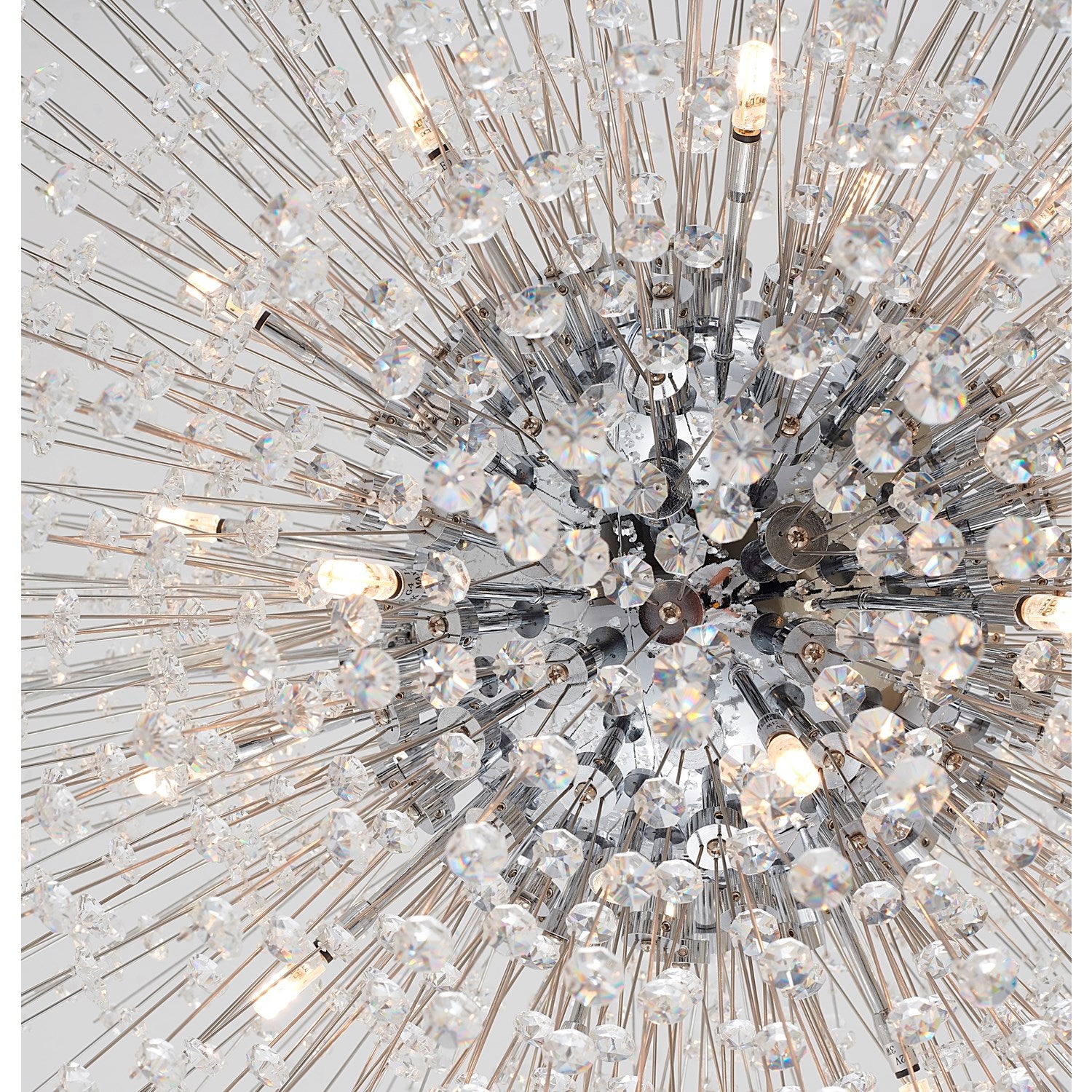 Chandelier In Chrome Finish