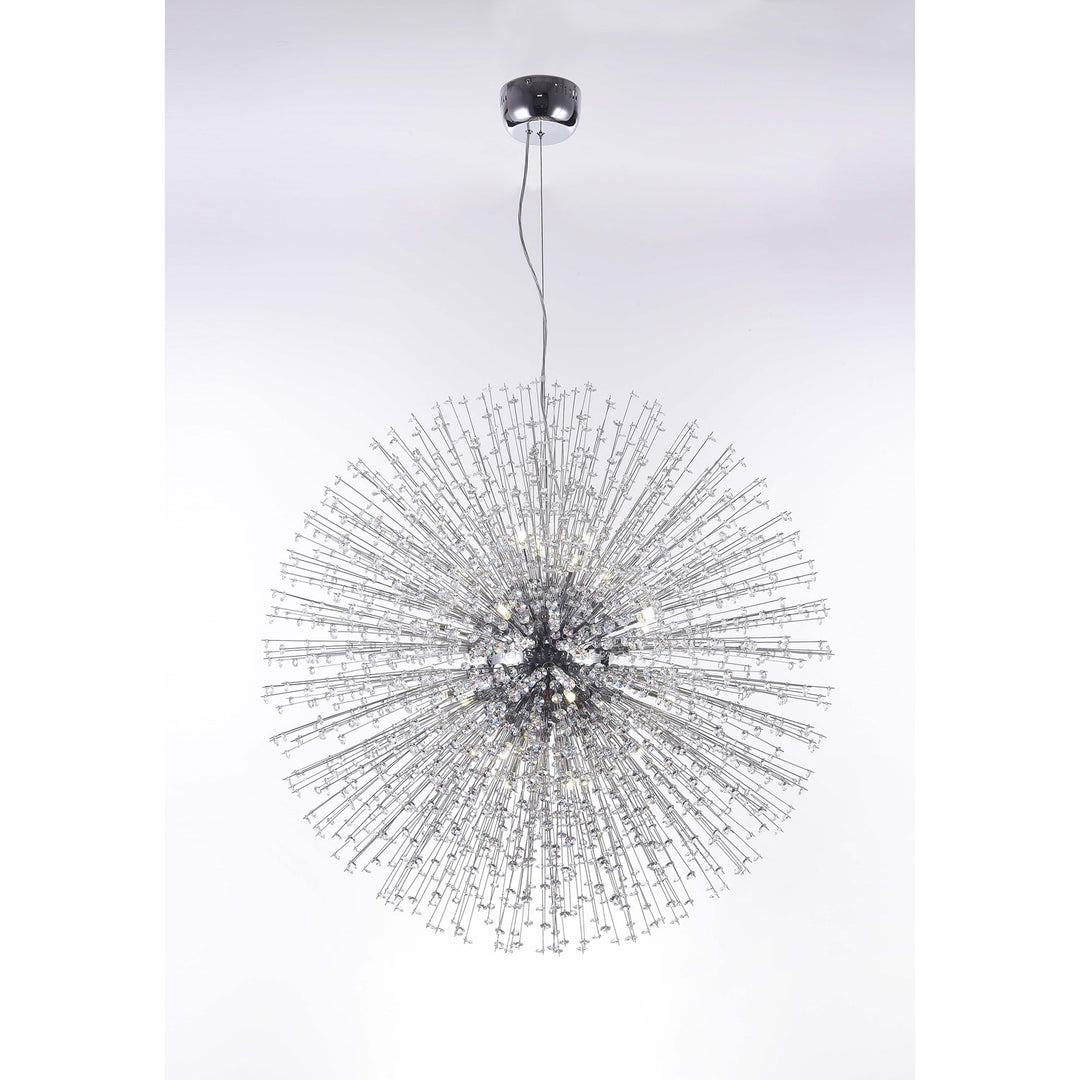 Chandelier In Chrome Finish