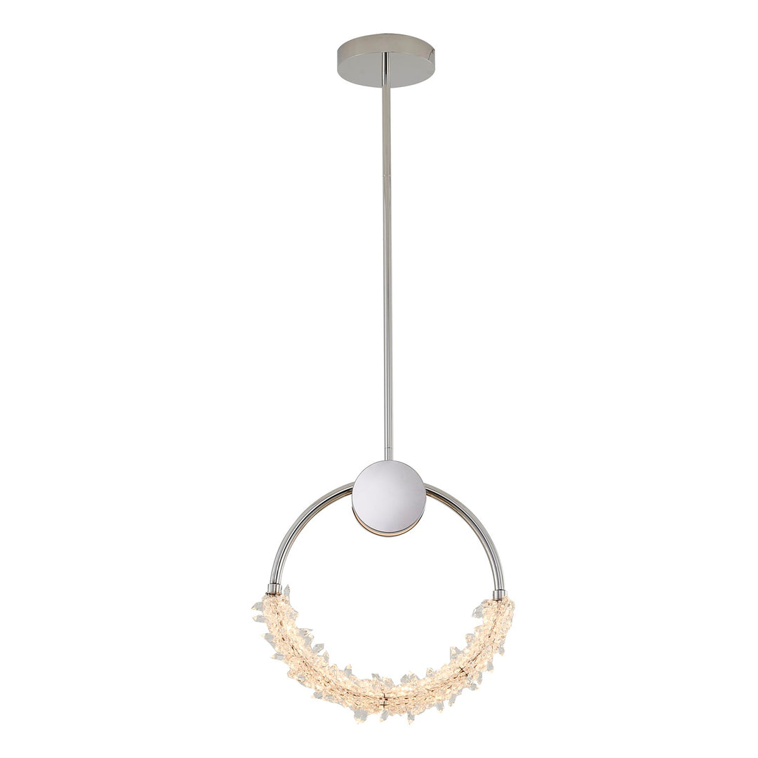 Led Pendant In Chrome Finish by Bethel