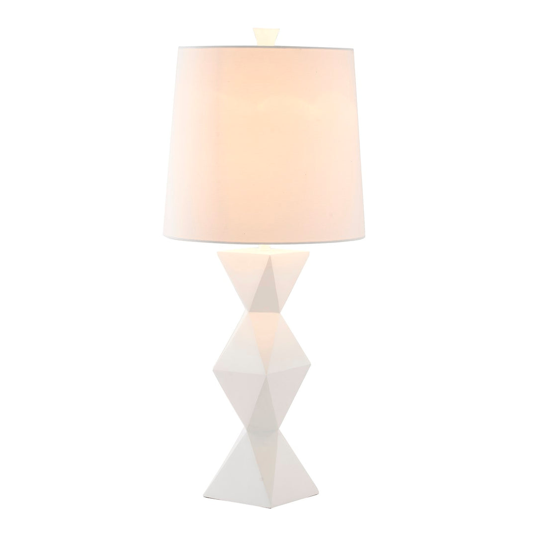 Table Lamp In White Finish by Bethel