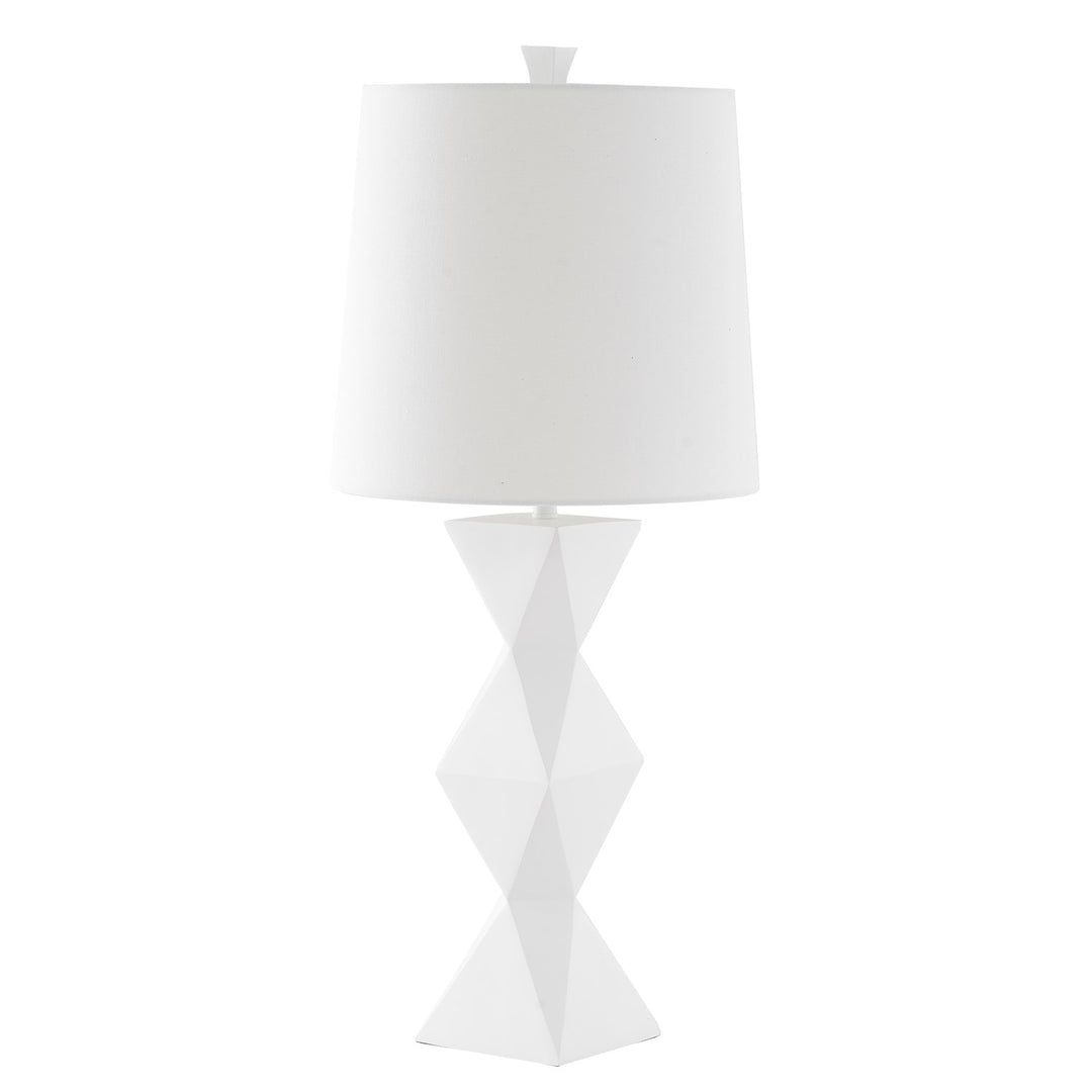 Table Lamp In White Finish