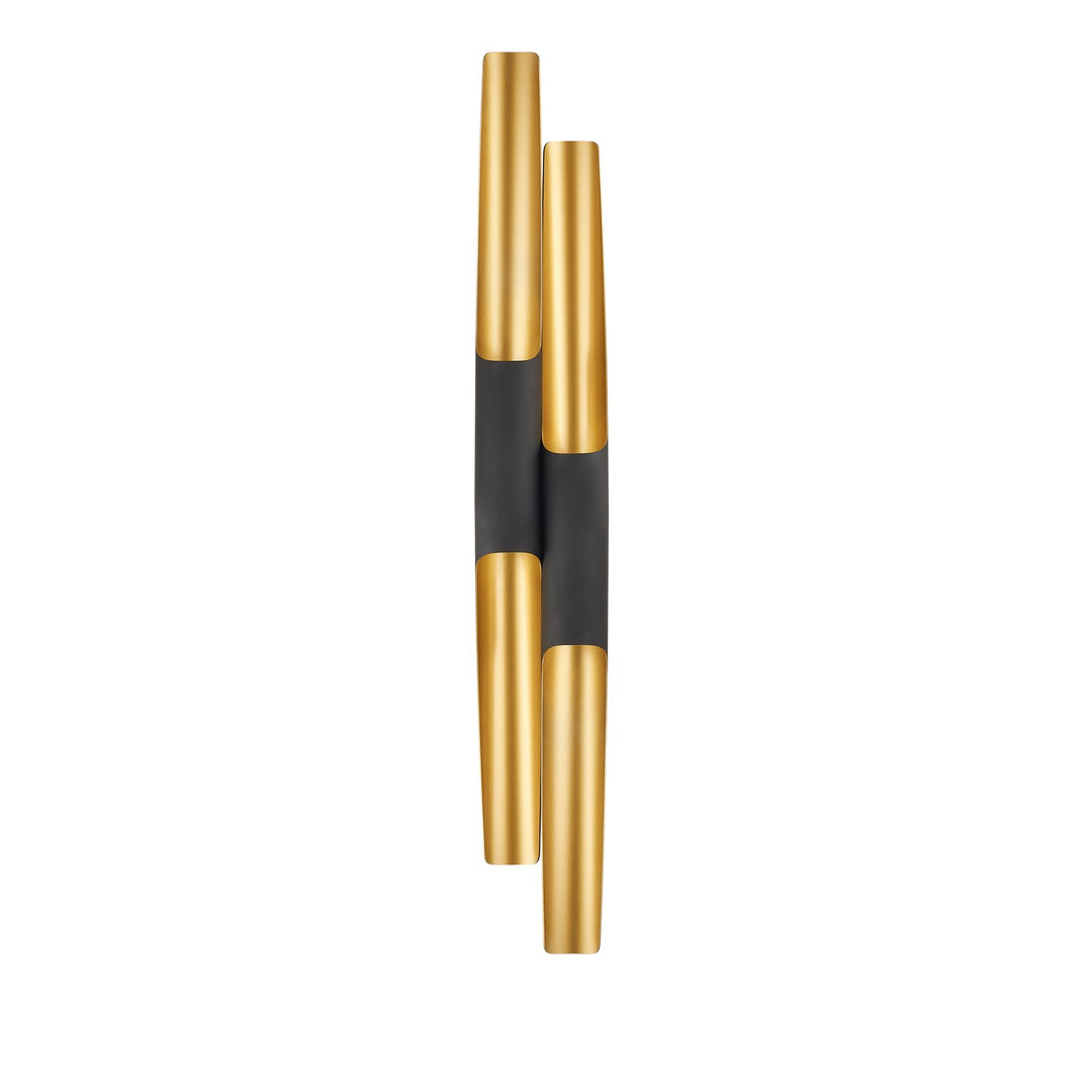 Wall Sconce In Black Finish