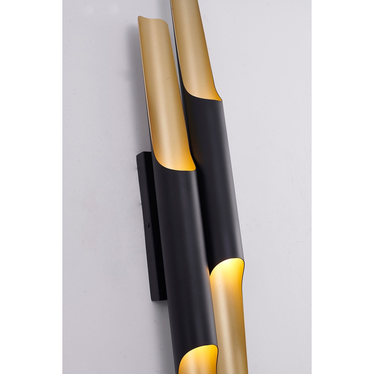 Wall Sconce In Matte Black Finish