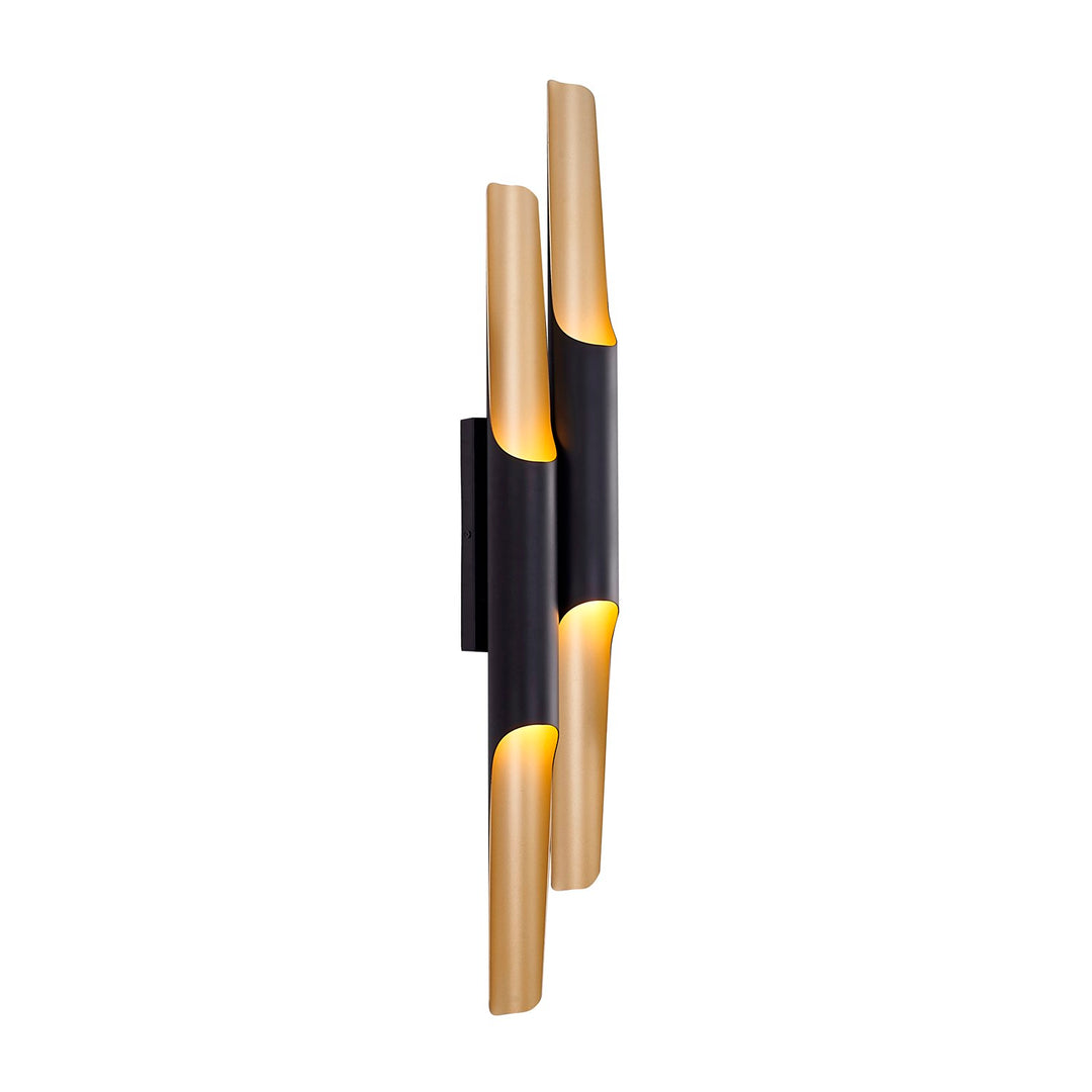 Wall Sconce In Matte Black Finish