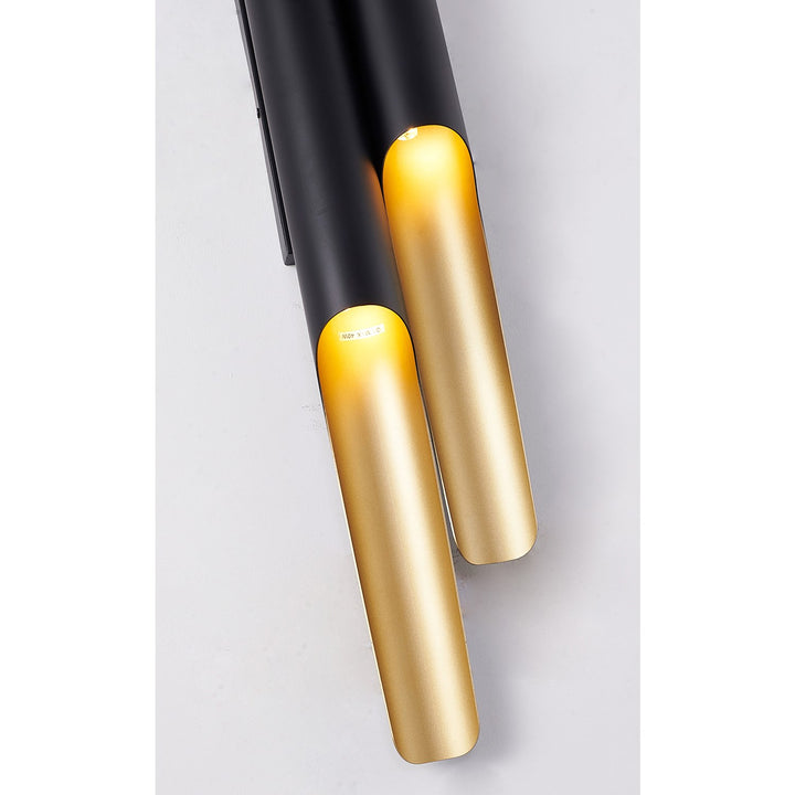 Wall Sconce In Matte Black Finish