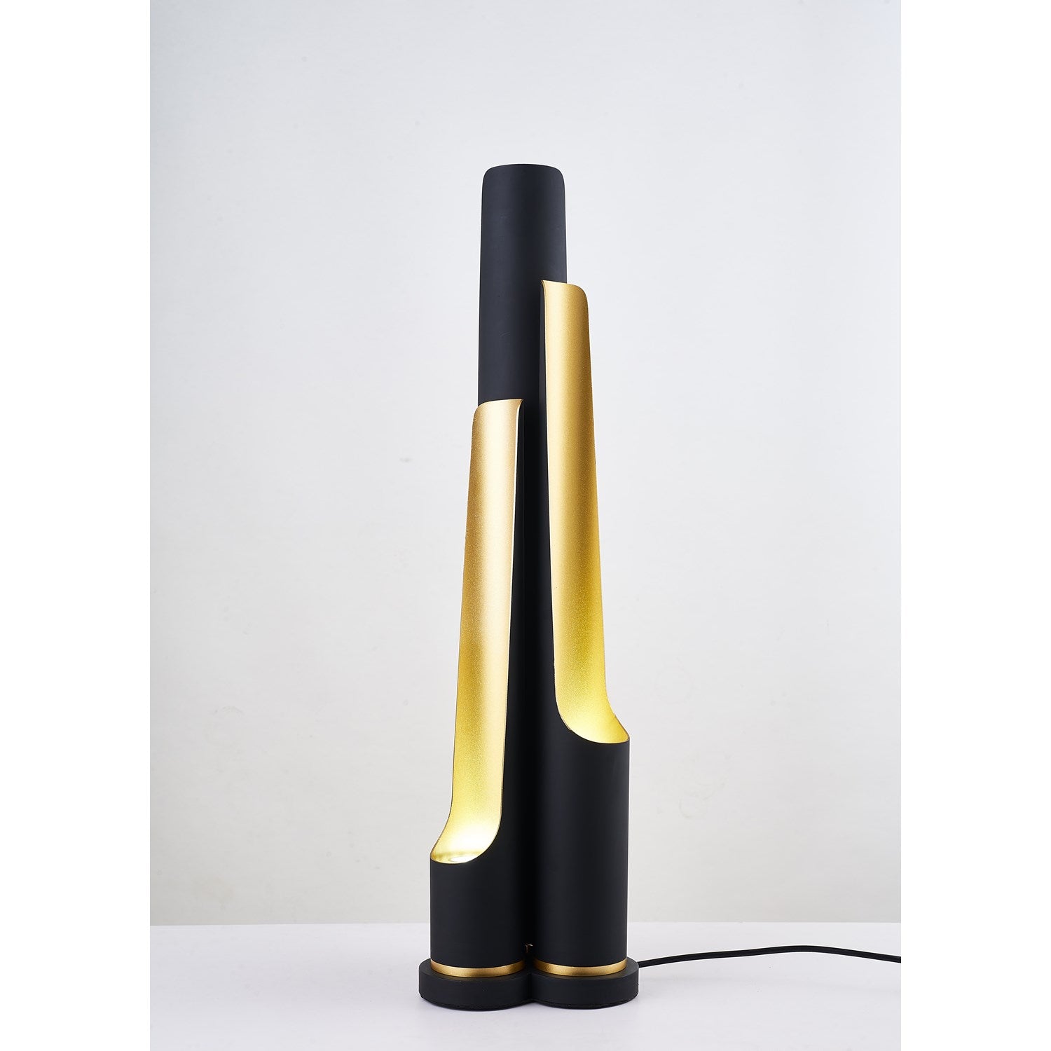 Table Lamp In Matte Black Finish by Bethel