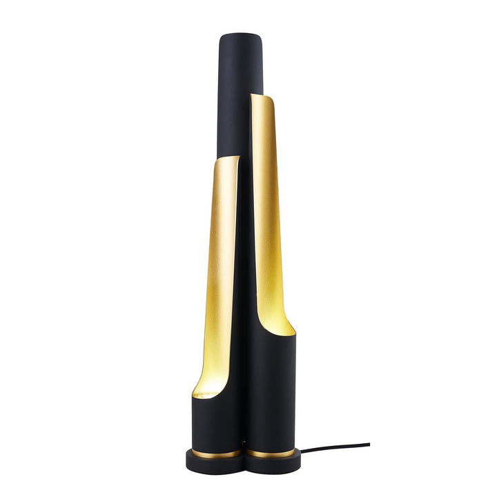 Table Lamp In Matte Black Finish