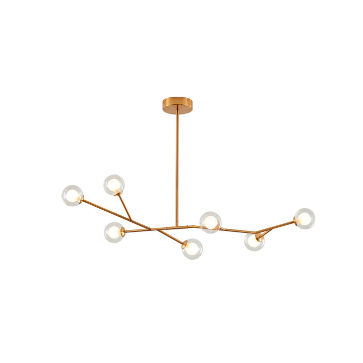 Chandelier In Brass Finish by Bethel