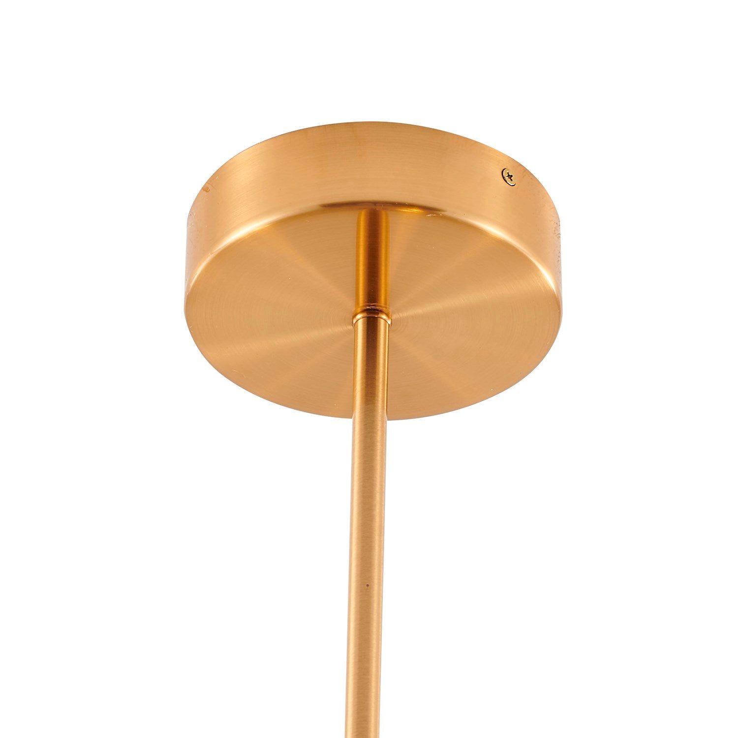 Chandelier In Brass Finish