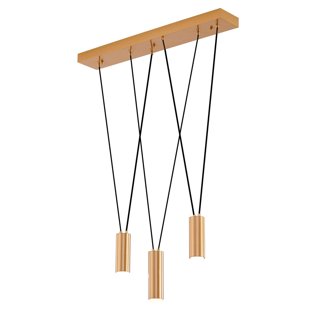 Island Lighting In Brass Finish by Bethel